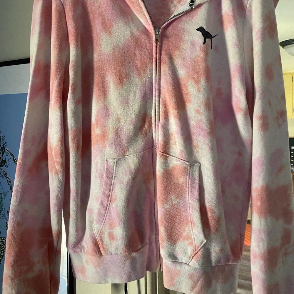 Tye Dye PINK hoodie